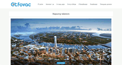Desktop Screenshot of etfovac.com